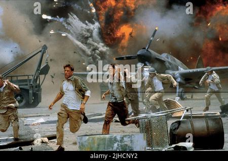 BEN AFFLECK, JOSH HARTNETT, PEARL HARBOR, 2001 Stock Photo