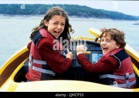 ALEXA VEGA, DARYL SABARA, SPY KIDS, 2001 Stock Photo