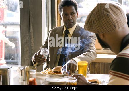 DENZEL WASHINGTON, COMMON, AMERICAN GANGSTER, 2007 Stock Photo