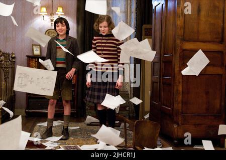 ASA BUTTERFIELD, CHLOË GRACE MORETZ, HUGO, 2011 Stock Photo