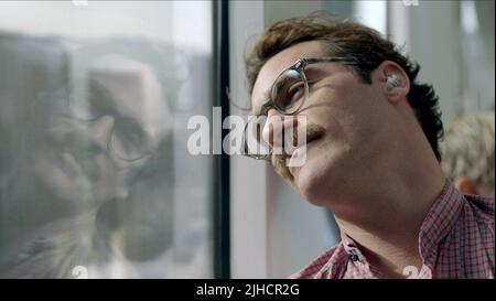 JOAQUIN PHOENIX, HER, 2013 Stock Photo