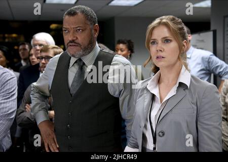 LAURENCE FISHBURNE, AMY ADAMS, MAN OF STEEL, 2013 Stock Photo