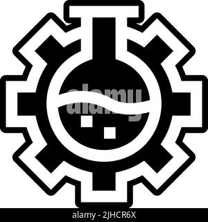 Biochemistry settings . Stock Vector