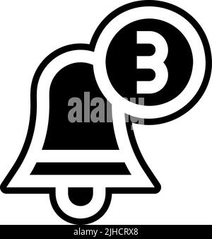 Contacts and communication bell . Stock Vector