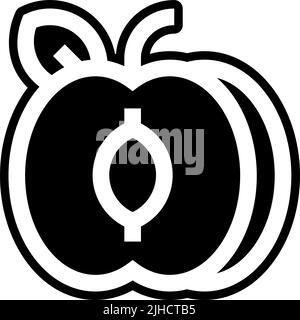 Cosmetic ingredients apricot . Stock Vector