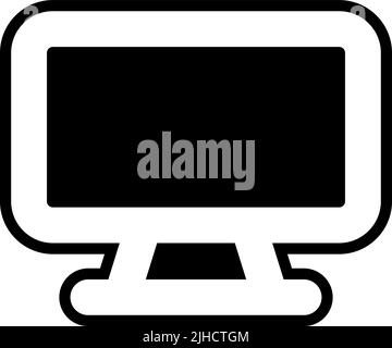 Costumer service monitor . Stock Vector