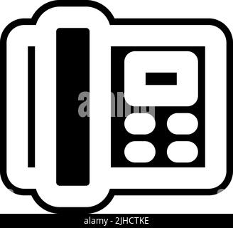 Costumer service phone set . Stock Vector