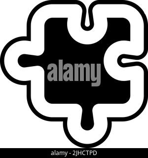 Costumer service puzzle . Stock Vector