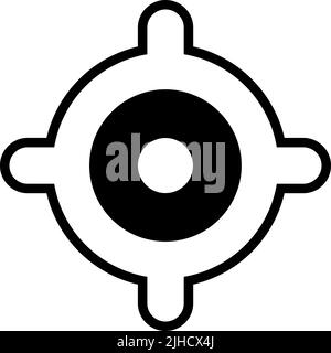 Essential point . Stock Vector