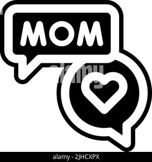 Global day of parents chat . Stock Vector