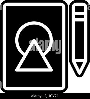 Graphic design sketch . Stock Vector