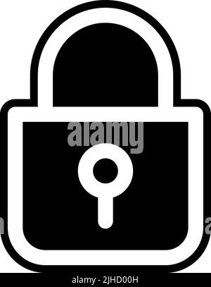 Interaction lock . Stock Vector