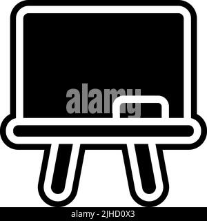 Literacy blackboard . Stock Vector