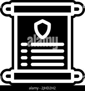 Online shopping line policy . Stock Vector