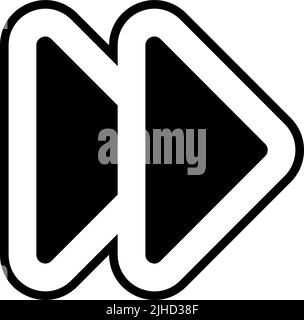 Photography fast forward . Stock Vector