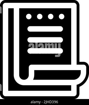 Printing notebook . Stock Vector