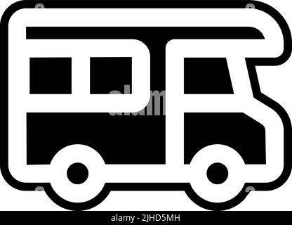 Travel and holiday caravan . Stock Vector