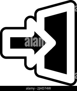 Basic ui log in . Stock Vector