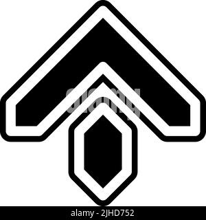 Arrow up arrows . Stock Vector