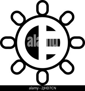 Basic ui contrast . Stock Vector