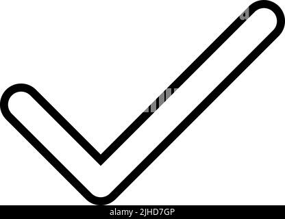 Basic ui approve . Stock Vector