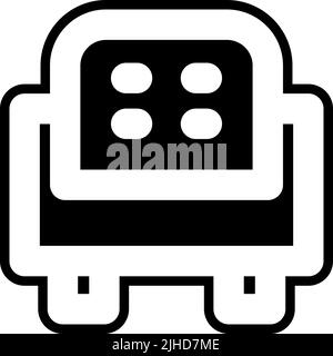 Basic ui sofa . Stock Vector