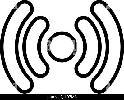 Basic ui wifi . Stock Vector