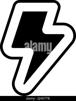 Basic ui thunder . Stock Vector