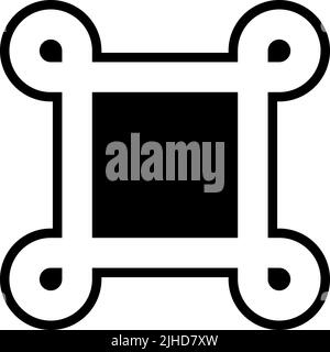 Basic ui voice mail . Stock Vector