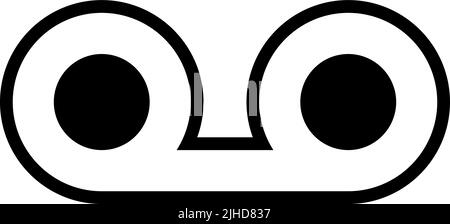 Basic ui voice message . Stock Vector