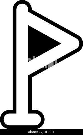 Basic ui flag . Stock Vector