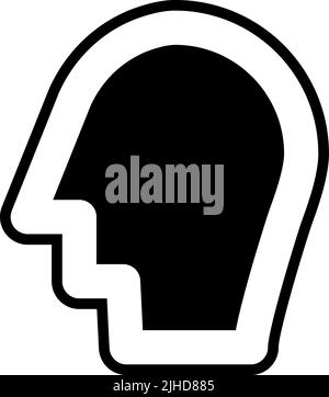 Basic ui head . Stock Vector
