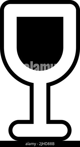 Basic ui glass . Stock Vector