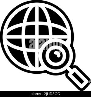 Business search . Stock Vector