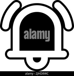 Basic ui bell . Stock Vector