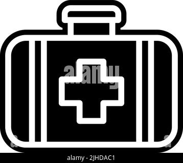 Camping first aid kit . Stock Vector