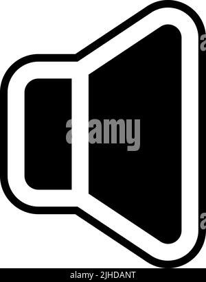 Home screen volume . Stock Vector