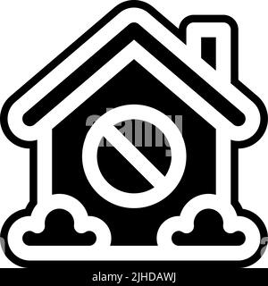 Homeless no house . Stock Vector