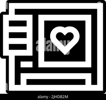 Running electrocardiogram . Stock Vector