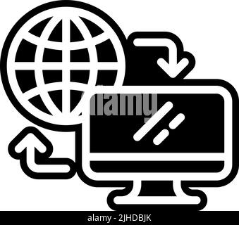 Technology internet connection . Stock Vector