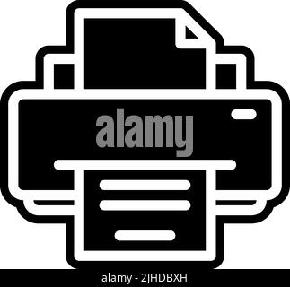 Technology printer . Stock Vector
