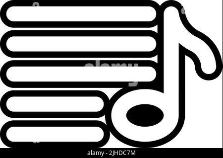 User interface playlist . Stock Vector