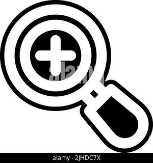 User interface zoom in . Stock Vector