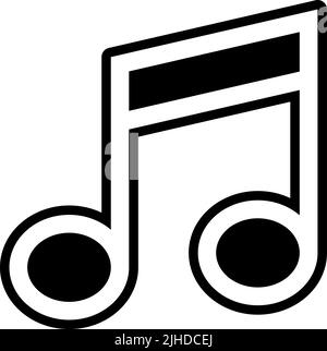 User interface music . Stock Vector