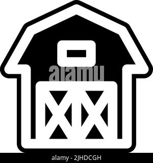 Farm barn . Stock Vector