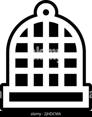 Voting elections birdcage . Stock Vector