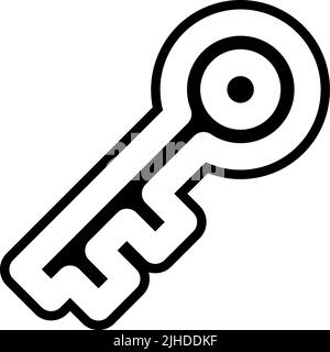User interface key . Stock Vector
