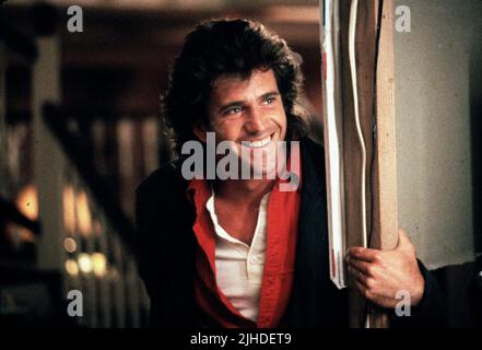 MEL GIBSON, LETHAL WEAPON, 1987 Stock Photo