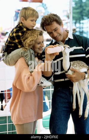 PENELOPE ANN MILLER, ARNOLD SCHWARZENEGGER, KINDERGARTEN COP, 1990 Stock Photo