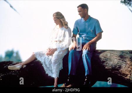 ROBIN WRIGHT, TOM HANKS, FORREST GUMP, 1994 Stock Photo